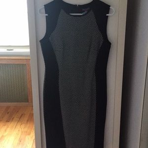 Black and white Vince Camuto dress